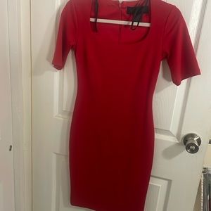 Kardashian red dress